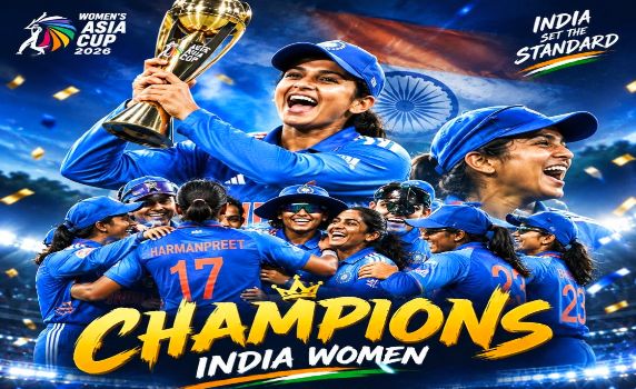 Team India clinch their 8th Womens Asia Cup title.
